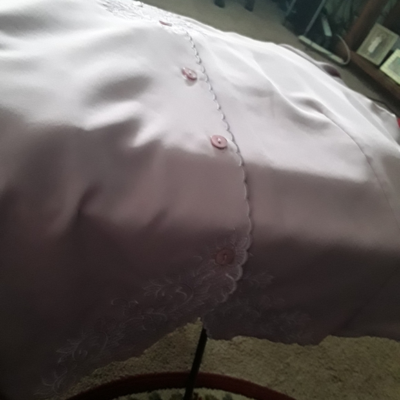 Lilac polyester Apparenza blouse . Size 2X - Picture 2 of 2